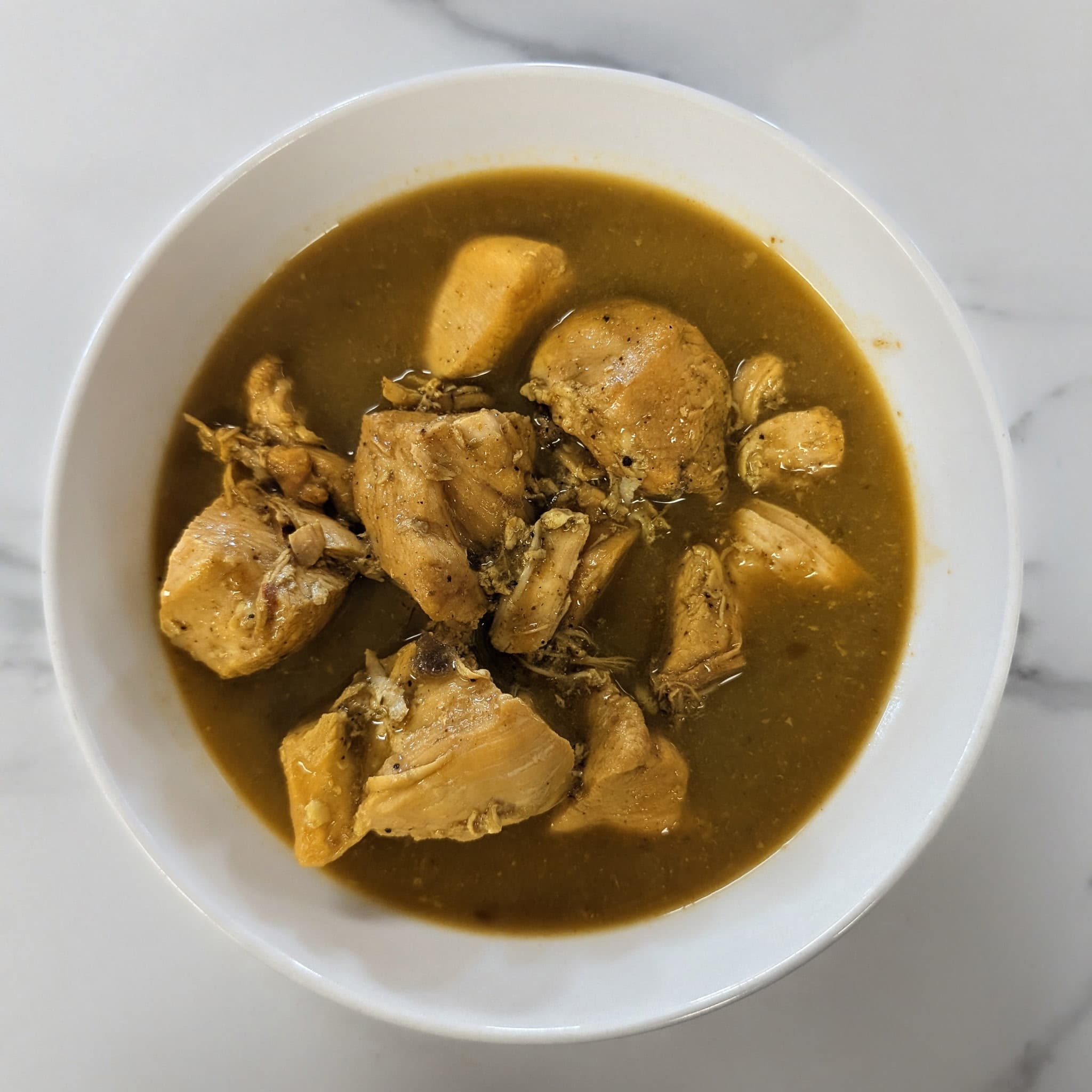 Creamy coconut curry chicken