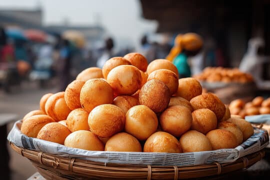 Golden puff puff