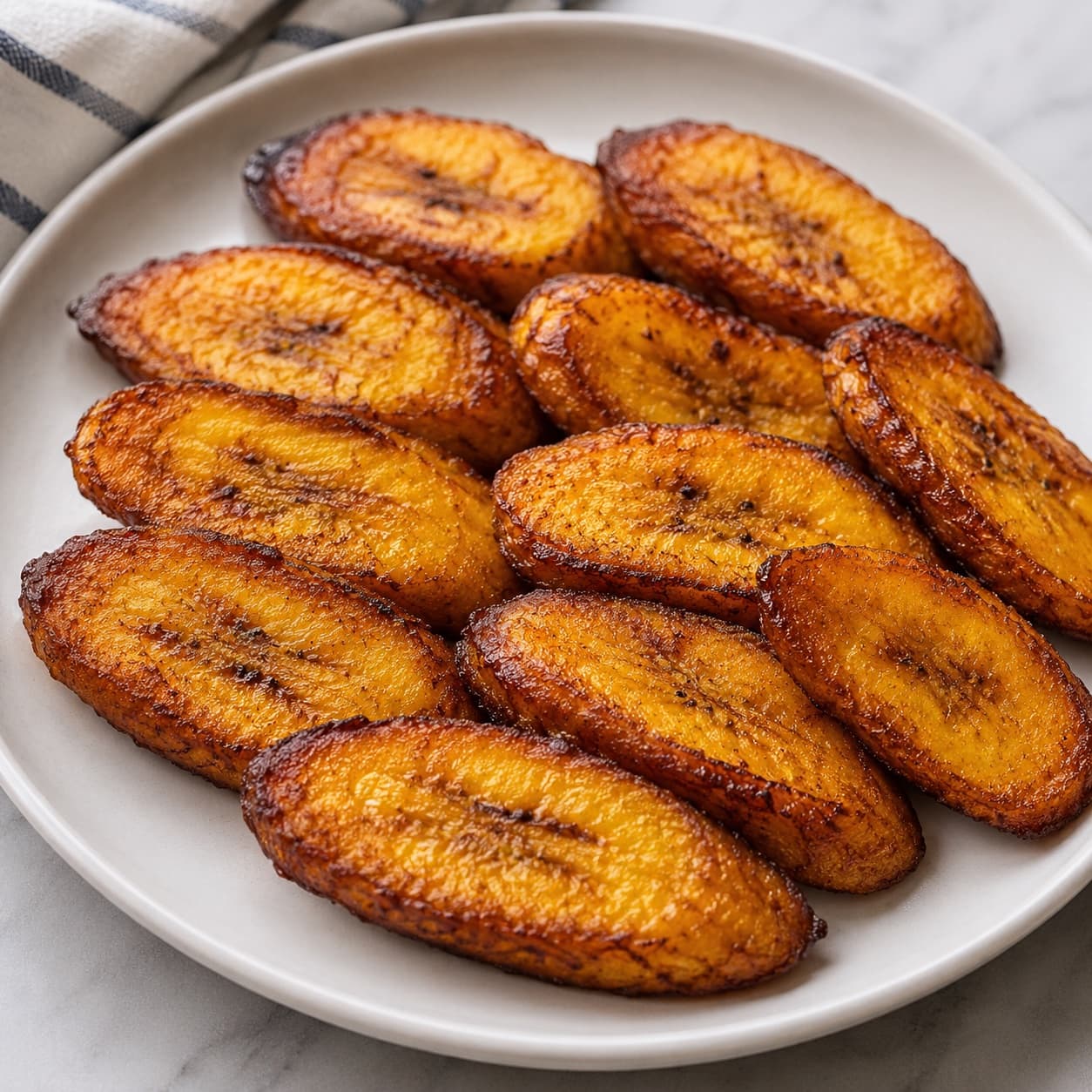 Fried sweet plantains